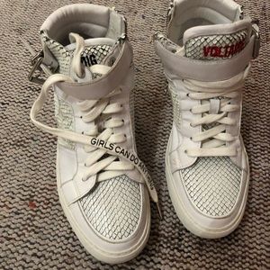 Zadig and volitare high top sneakers!!. Size 10.